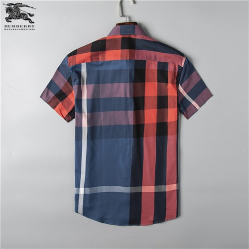 Replica Burberry Shirts Short Sleeved For Men #477329 $34.00 USD for Wholesale