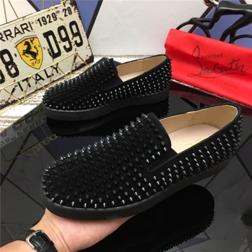 Replica Christian Louboutin CL Shoes For Men #477761 $82.00 USD for Wholesale