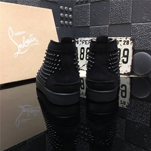 Replica Christian Louboutin CL High Tops Shoes For Men #477781 $85.00 USD for Wholesale