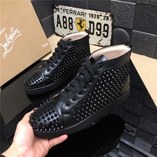 Christian Louboutin CL High Tops Shoes For Women #477826