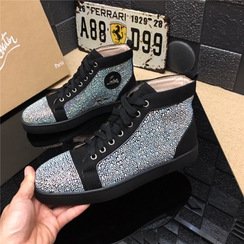Christian Louboutin CL High Tops Shoes For Women #477836 $82.00 USD, Wholesale Replica Christian Louboutin High Top Shoes