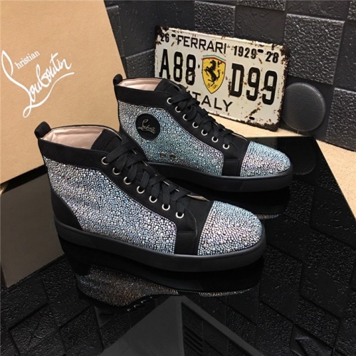 Replica Christian Louboutin CL High Tops Shoes For Women #477836 $82.00 USD for Wholesale