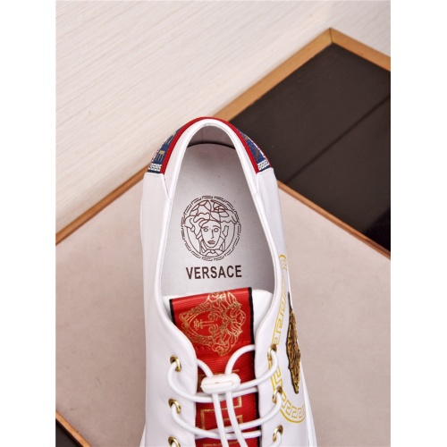 Replica Versace Casual Shoes For Men #477912 $80.00 USD for Wholesale