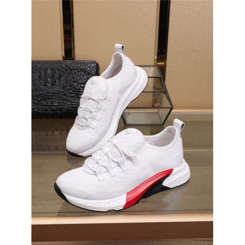 Armani Casual Shoes For Men #478040 $78.00 USD, Wholesale Replica Armani Casual Shoes
