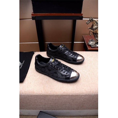 Armani Casual Shoes For Men #478048 $80.00 USD, Wholesale Replica Armani Casual Shoes