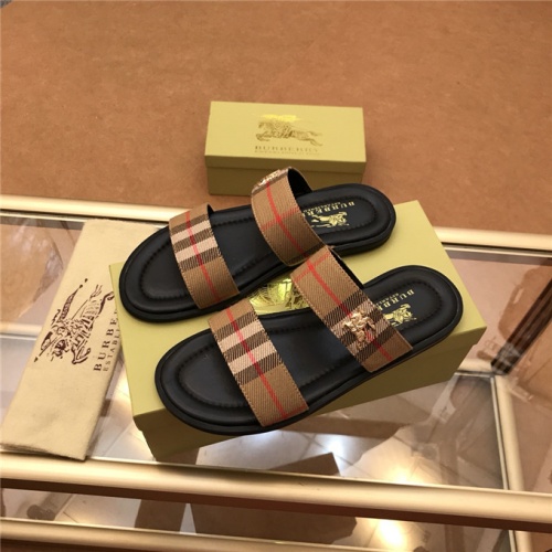 Burberry Fashion Sandal For Men #478052 $49.00 USD, Wholesale Replica Burberry Sandal