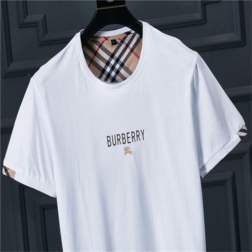 Replica Burberry Tracksuits Short Sleeved For Men #478227 $64.00 USD for Wholesale