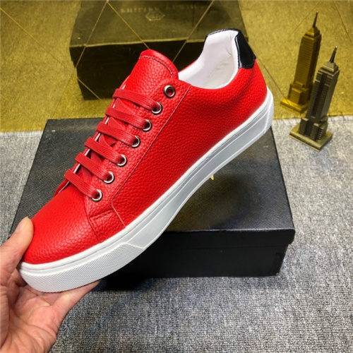 Replica Philipp Plein PP Casual Shoes For Men #478244 $80.00 USD for Wholesale