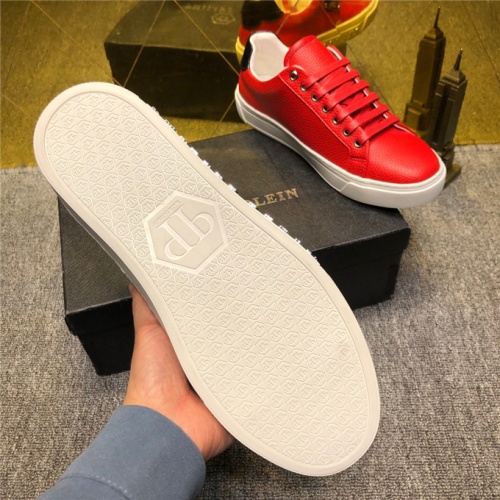 Replica Philipp Plein PP Casual Shoes For Men #478244 $80.00 USD for Wholesale