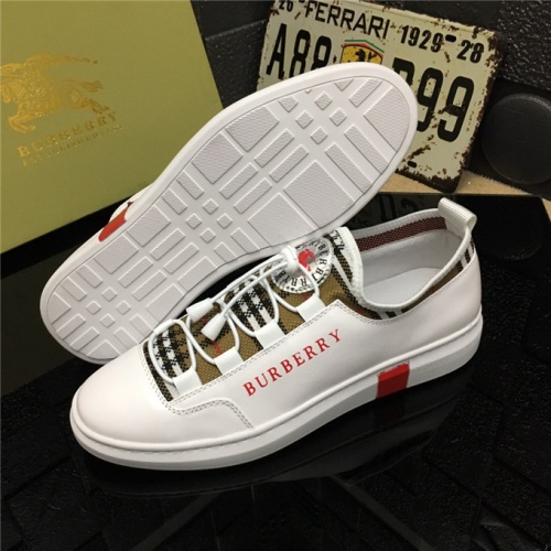 Burberry Casual Shoes For Men #478292 $78.00 USD, Wholesale Replica Burberry Casual Shoes