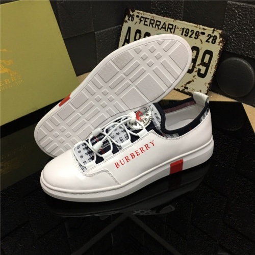 Burberry Casual Shoes For Men #478293 $78.00 USD, Wholesale Replica Burberry Casual Shoes