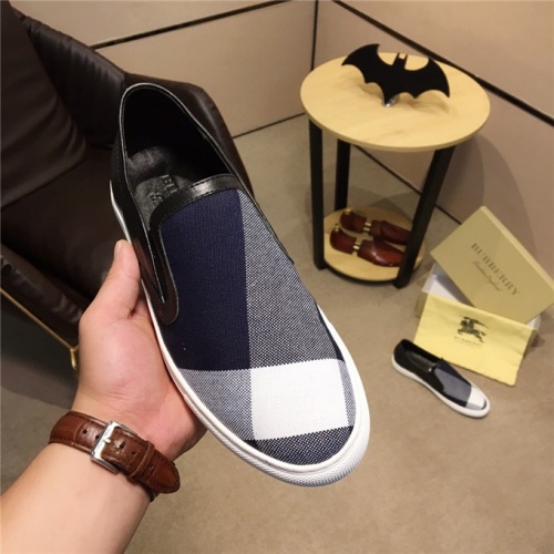 Replica Burberry Casual Shoes For Men #478296 $80.00 USD for Wholesale