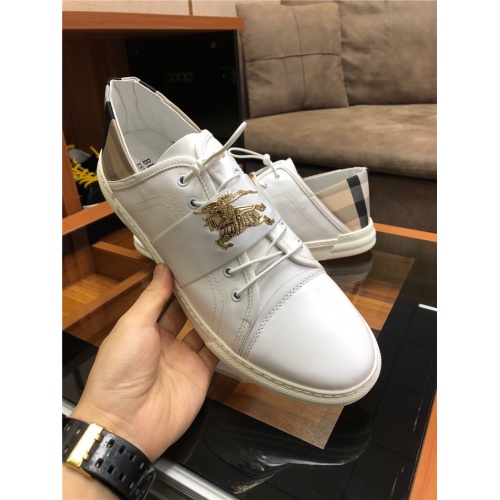 Replica Burberry Casual Shoes For Men #478298 $78.00 USD for Wholesale