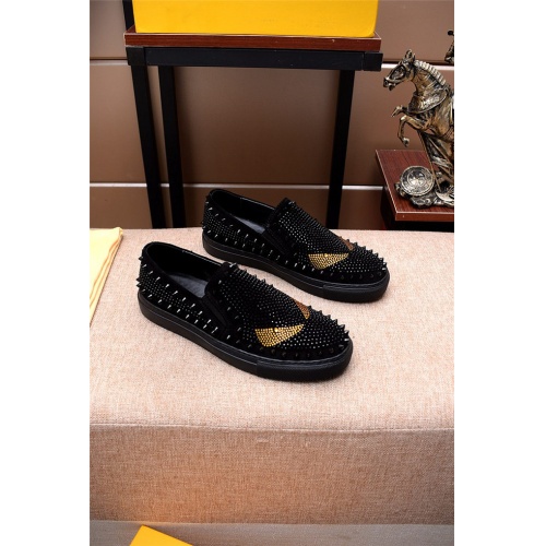 Replica Fendi Casual Shoes For Men #478300 $82.00 USD for Wholesale