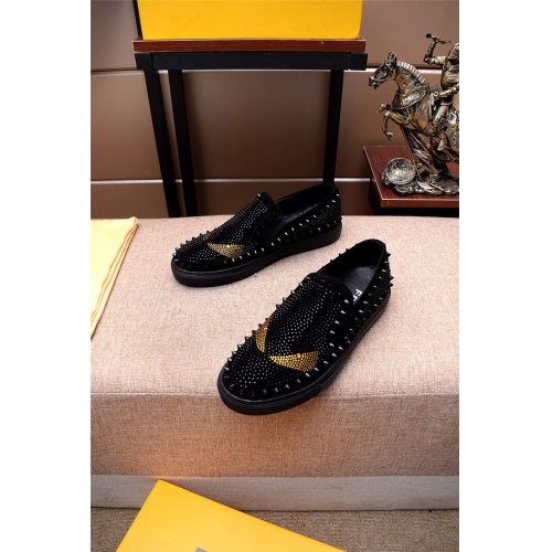 Replica Fendi Casual Shoes For Men #478300 $82.00 USD for Wholesale