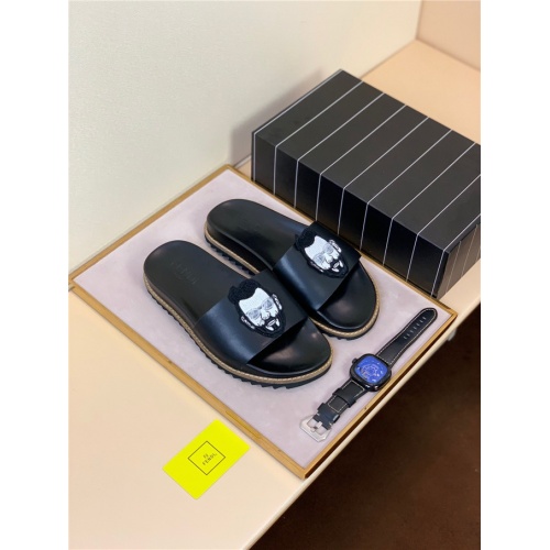 Replica Fendi Fashion Slippers For Men #478321 $49.00 USD for Wholesale