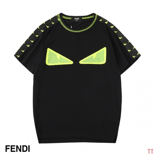 Fendi T-Shirts Short Sleeved For Men #478446 $34.00 USD, Wholesale Replica Fendi T-Shirts