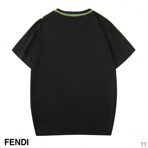 Replica Fendi T-Shirts Short Sleeved For Men #478446 $34.00 USD for Wholesale