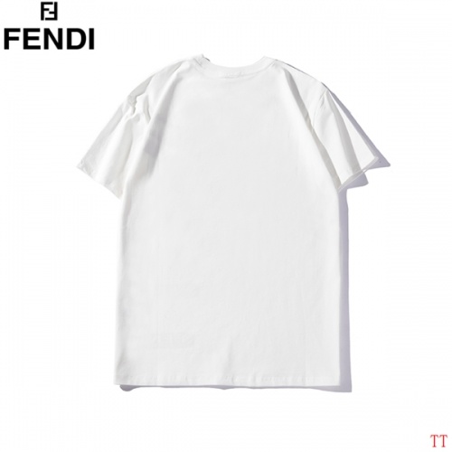 Replica Fendi T-Shirts Short Sleeved For Men #478447 $29.00 USD for Wholesale