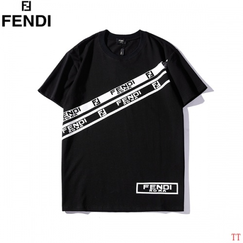 Fendi T-Shirts Short Sleeved For Men #478448 $29.00 USD, Wholesale Replica Fendi T-Shirts