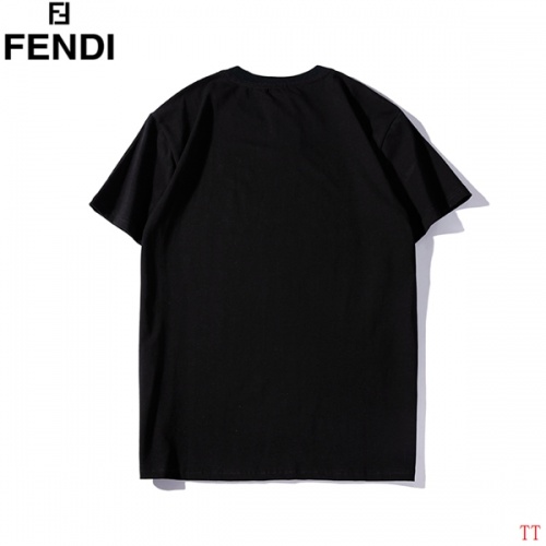 Replica Fendi T-Shirts Short Sleeved For Men #478448 $29.00 USD for Wholesale