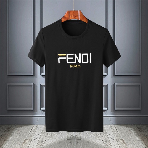 Replica Fendi Tracksuits Short Sleeved For Men #478762 $70.00 USD for Wholesale
