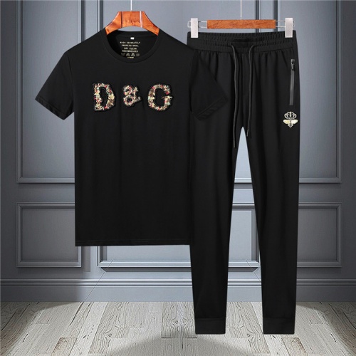 Dolce &amp; Gabbana D&amp;G Tracksuits Short Sleeved For Men #478769 $66.00 USD, Wholesale Replica Dolce &amp; Gabbana D&amp;G Tracksuits