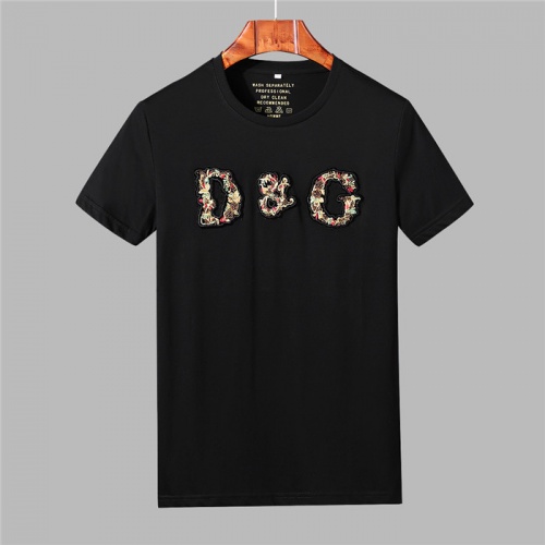 Replica Dolce & Gabbana D&G Tracksuits Short Sleeved For Men #478769 $66.00 USD for Wholesale