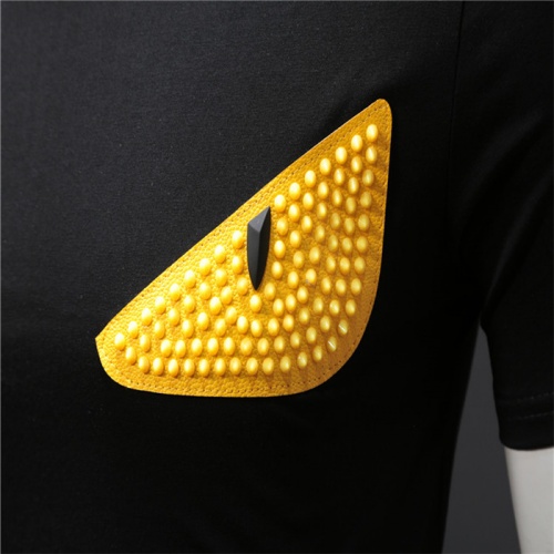 Replica Fendi T-Shirts Short Sleeved For Men #478827 $29.00 USD for Wholesale