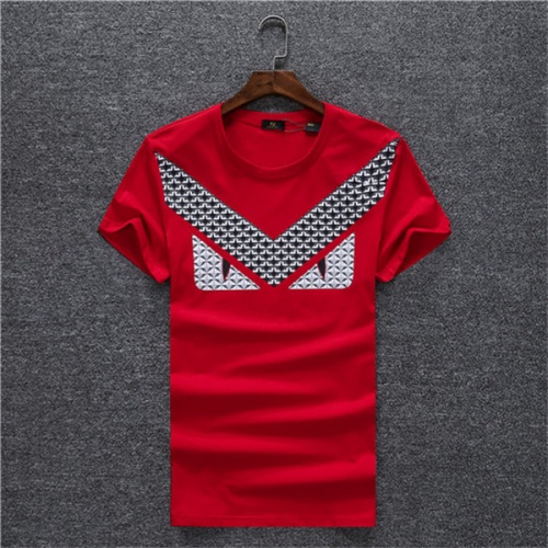 Fendi T-Shirts Short Sleeved For Men #478844 $22.00 USD, Wholesale Replica Fendi T-Shirts