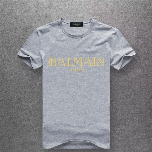Balmain T-Shirts Short Sleeved For Men #478975 $25.00 USD, Wholesale Replica Balmain T-Shirts