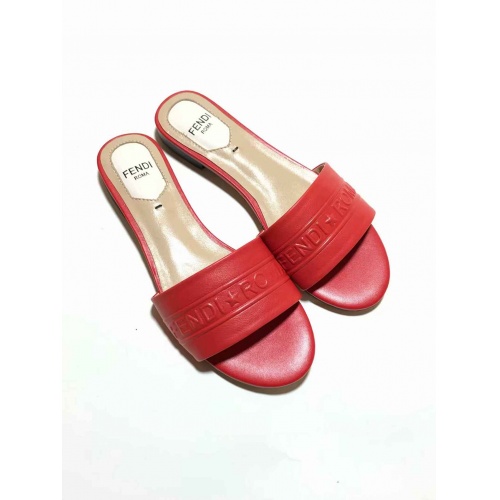 Fendi Fashion Slippers For Women #479139 $60.00 USD, Wholesale Replica Fendi Slippers