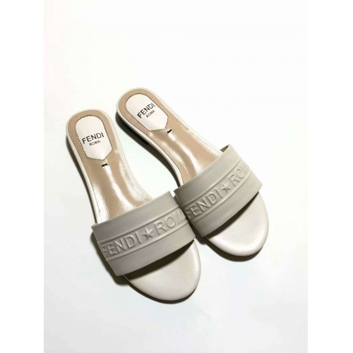 Fendi Fashion Slippers For Women #479140 $60.00 USD, Wholesale Replica Fendi Slippers