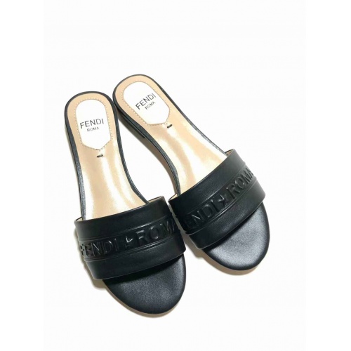 Fendi Fashion Slippers For Women #479141 $60.00 USD, Wholesale Replica Fendi Slippers