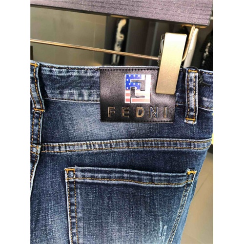Replica Fendi Jeans For Men #480436 $66.00 USD for Wholesale
