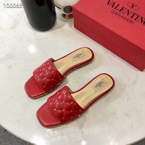 Replica Valentino Fashion Slippers For Women #480730 $60.00 USD for Wholesale