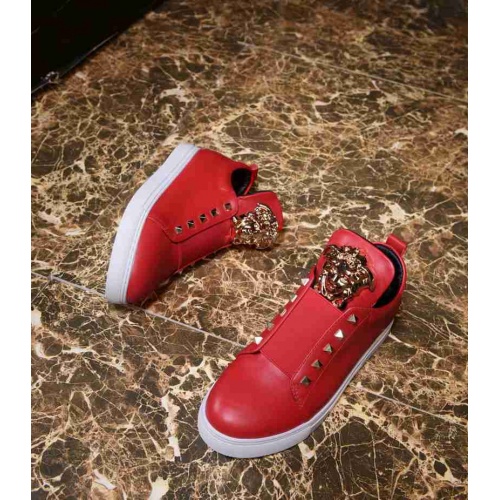 Replica Versace Casual Shoes For Men #480830 $80.00 USD for Wholesale