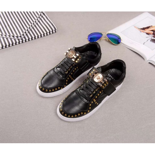 Replica Versace Casual Shoes For Men #480851 $80.00 USD for Wholesale