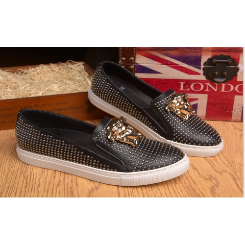 Replica Versace Casual Shoes For Women #480853 $80.00 USD for Wholesale