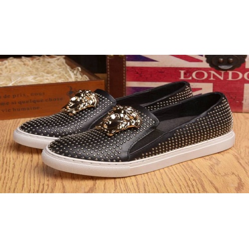 Replica Versace Casual Shoes For Women #480853 $80.00 USD for Wholesale
