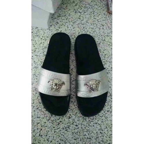 Versace Fashion Slippers For Women #480857 $60.00 USD, Wholesale Replica Versace Slippers
