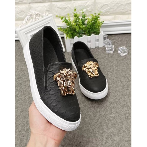 Replica Versace Casual Shoes For Women #480871 $75.00 USD for Wholesale