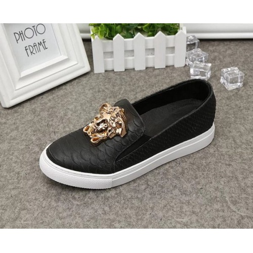 Replica Versace Casual Shoes For Women #480871 $75.00 USD for Wholesale