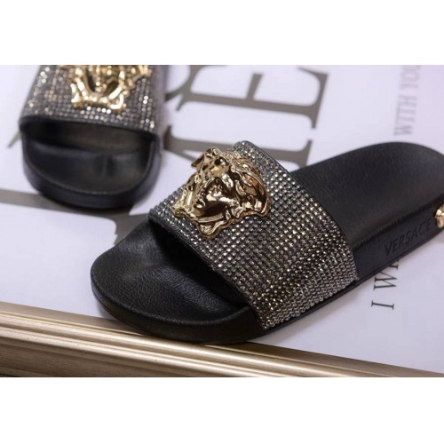 Replica Versace Fashion Slippers For Men #480876 $60.00 USD for Wholesale