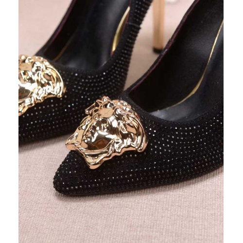 Replica Versace High-Heeled Shoes For Women #480884 $78.00 USD for Wholesale