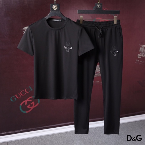 Dolce &amp; Gabbana D&amp;G Tracksuits Short Sleeved For Men #480885 $62.00 USD, Wholesale Replica Dolce &amp; Gabbana D&amp;G Tracksuits