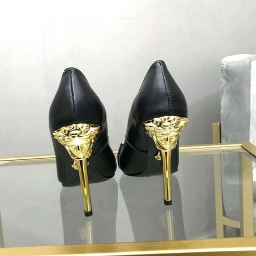 Replica Versace High-Heeled Shoes For Women #480889 $78.00 USD for Wholesale