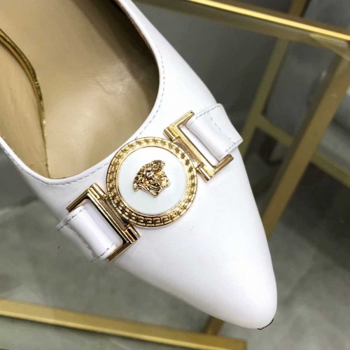 Replica Versace High-Heeled Shoes For Women #480891 $78.00 USD for Wholesale