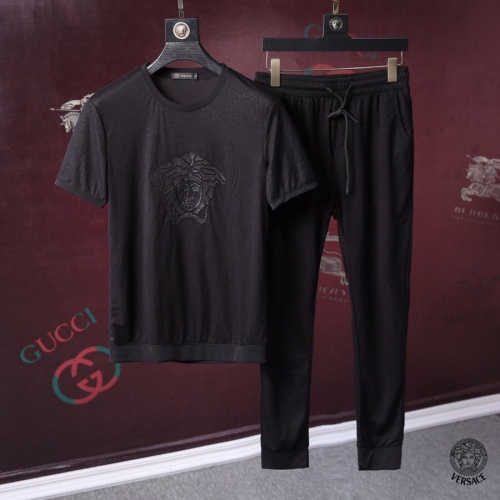 Versace Tracksuits Short Sleeved For Men #480892 $62.00 USD, Wholesale Replica Versace Tracksuits