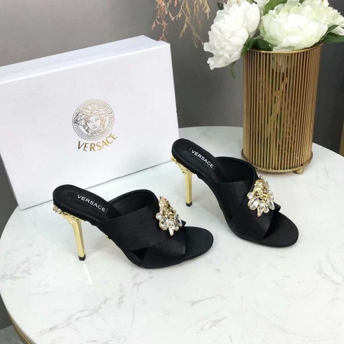 Replica Versace Fashion Slippers For Women #480910 $80.00 USD for Wholesale